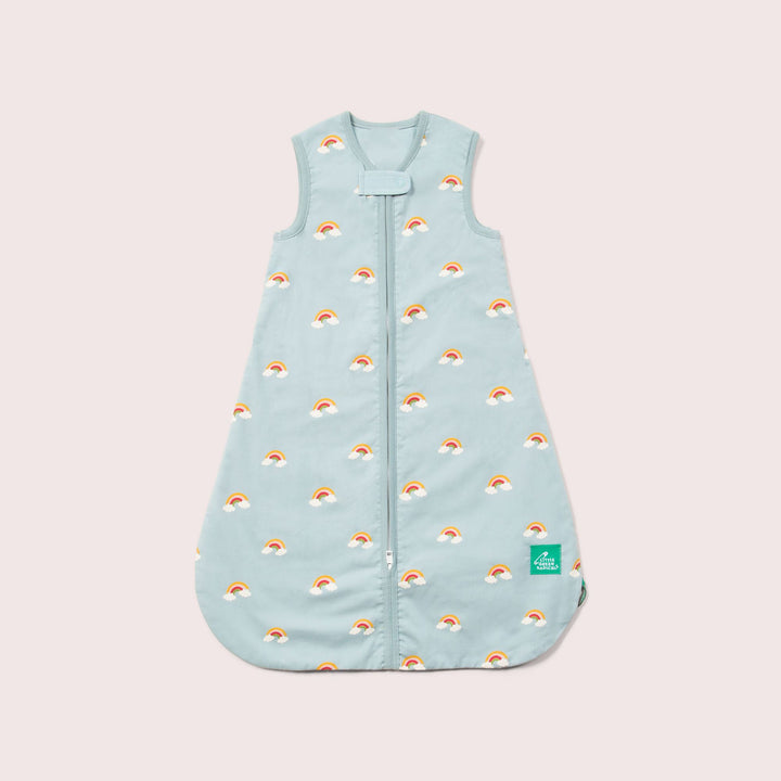 Over the Rainbow Organic Baby Sleeping Bag 1 Tog