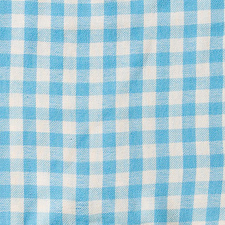 Corn Silk Blue Check Button Down Shirt