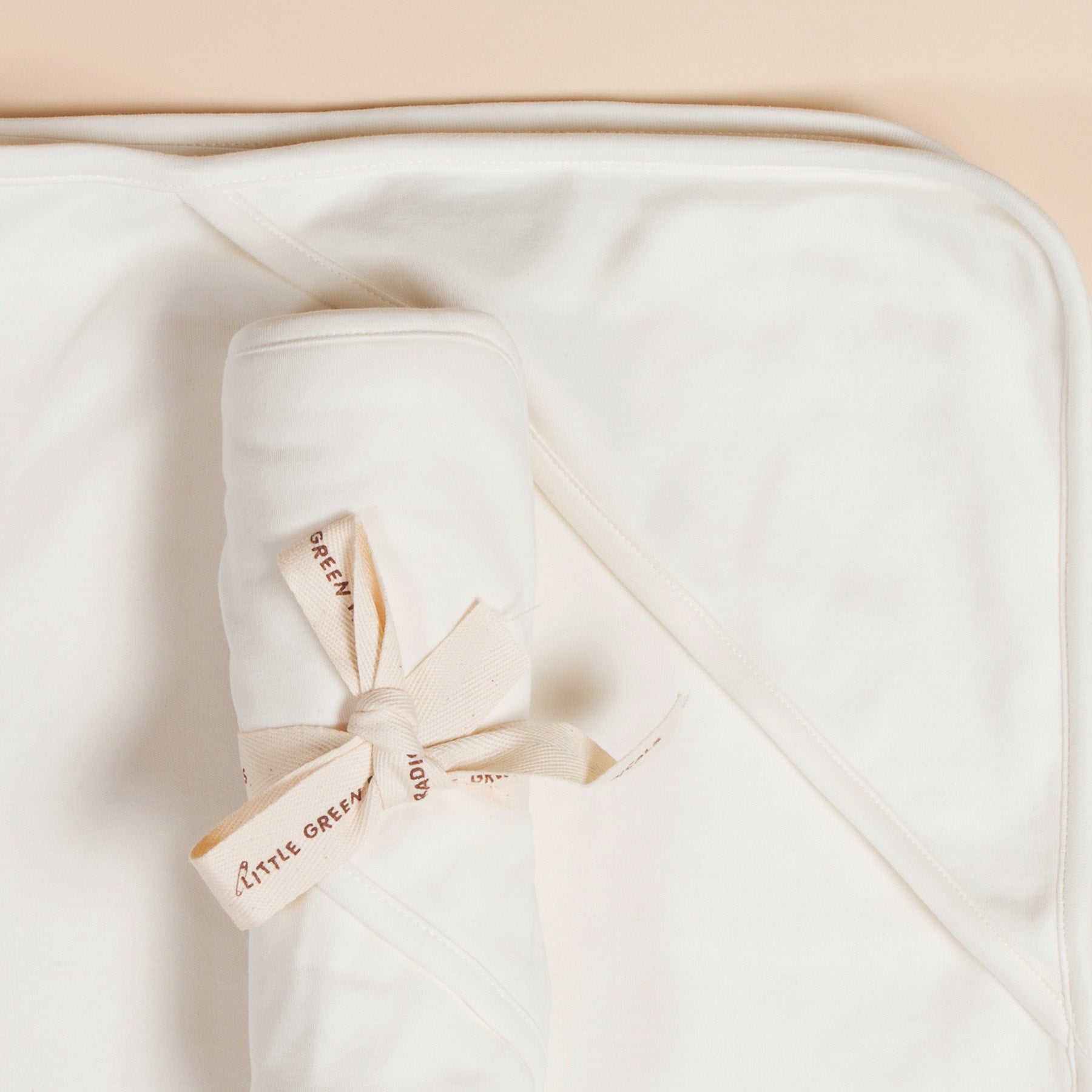 A20 Natural Hooded Baby Blanket