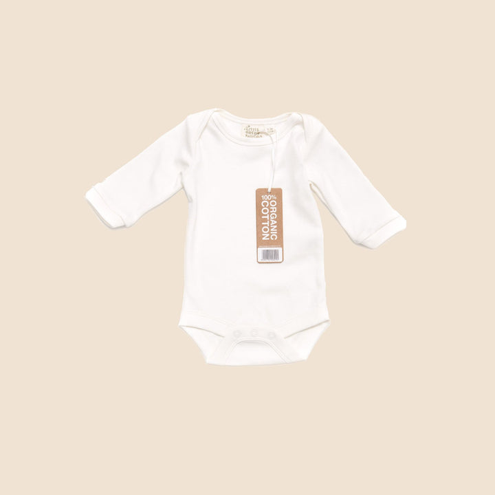 A20 Natural Long Sleeve Baby Body - Single
