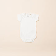 Natural Short Sleeve Baby Body - Single