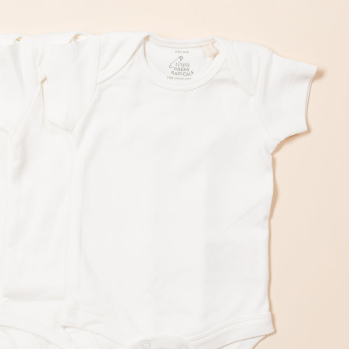A20 Natural Short Sleeve Baby Body - Single