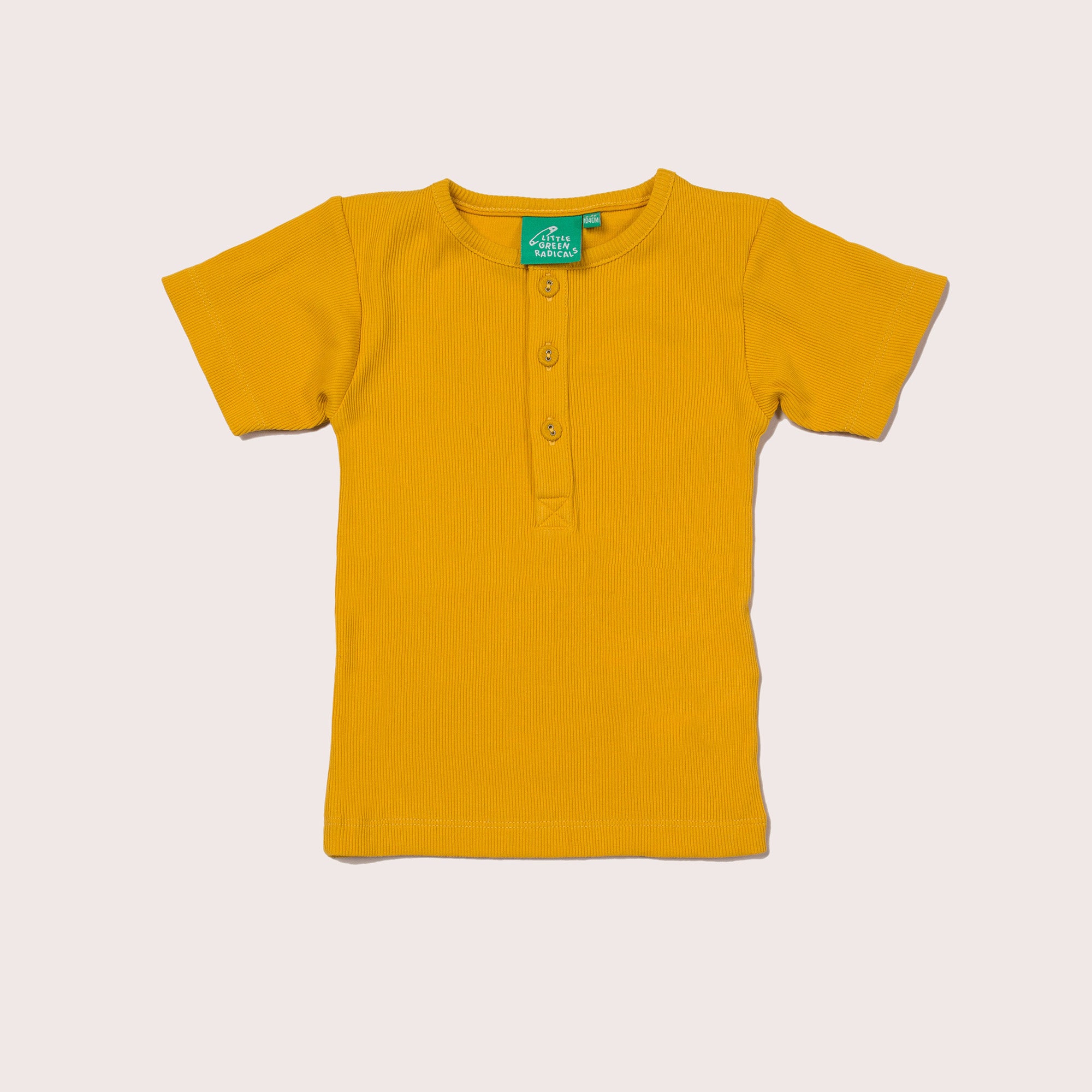 Pale Gold Rib Essential T-Shirt