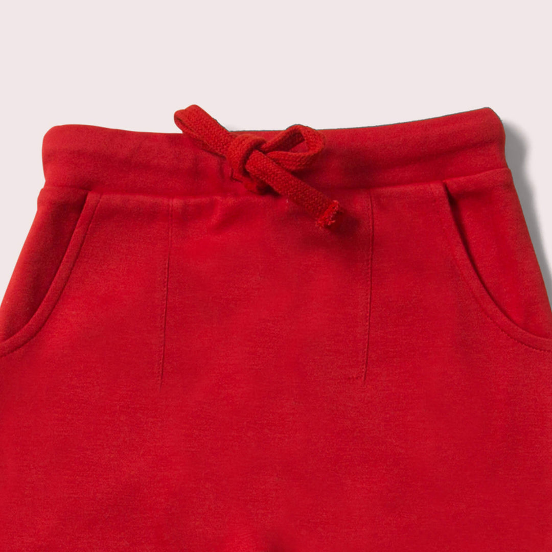 Red Knee Patch Star Joggers