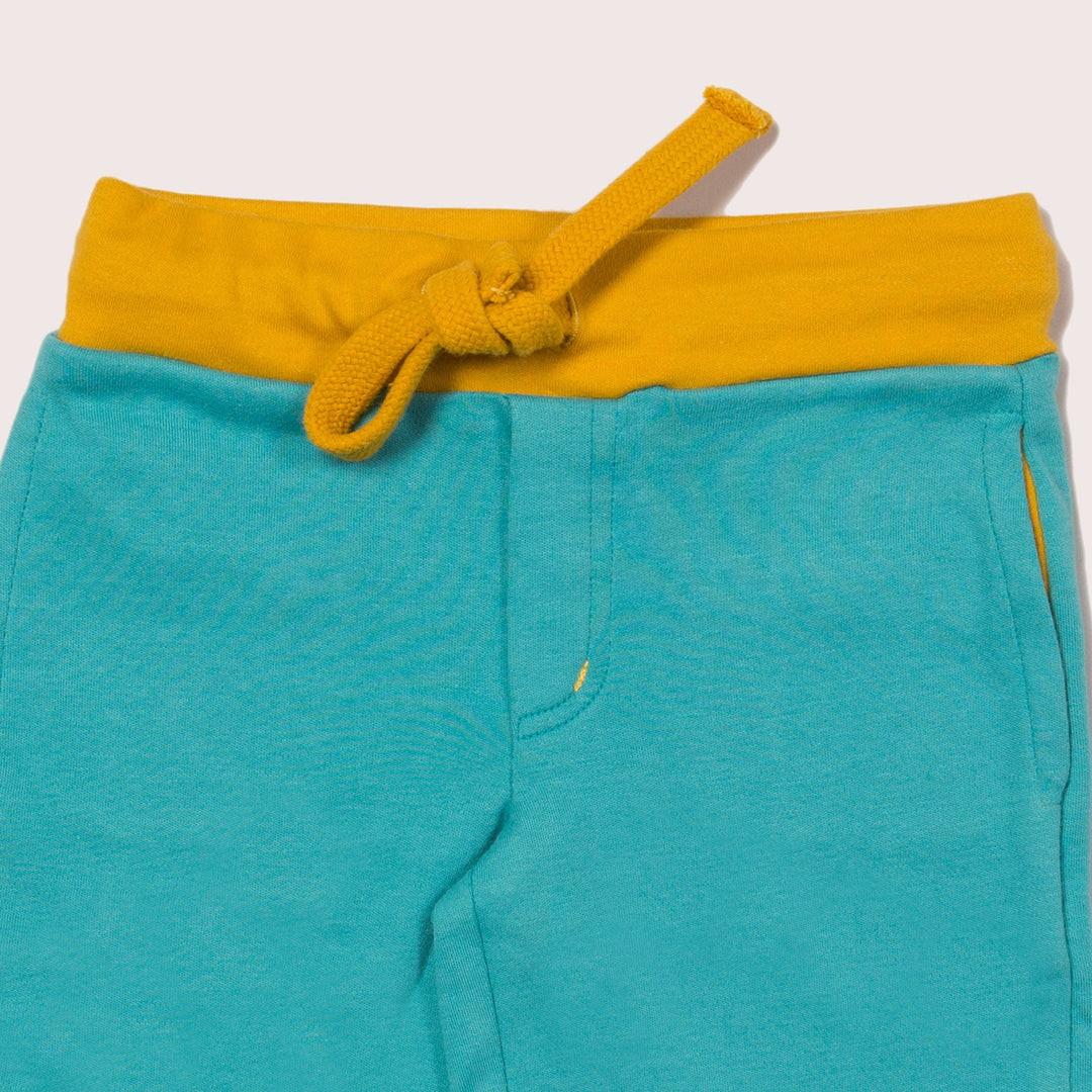 S21 Peacock Blue Beach Shorts