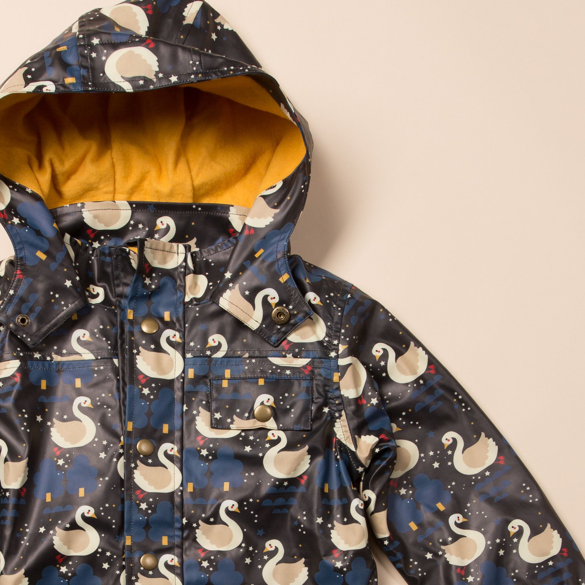 Night Swimming Waterproof Recycled Raincoat