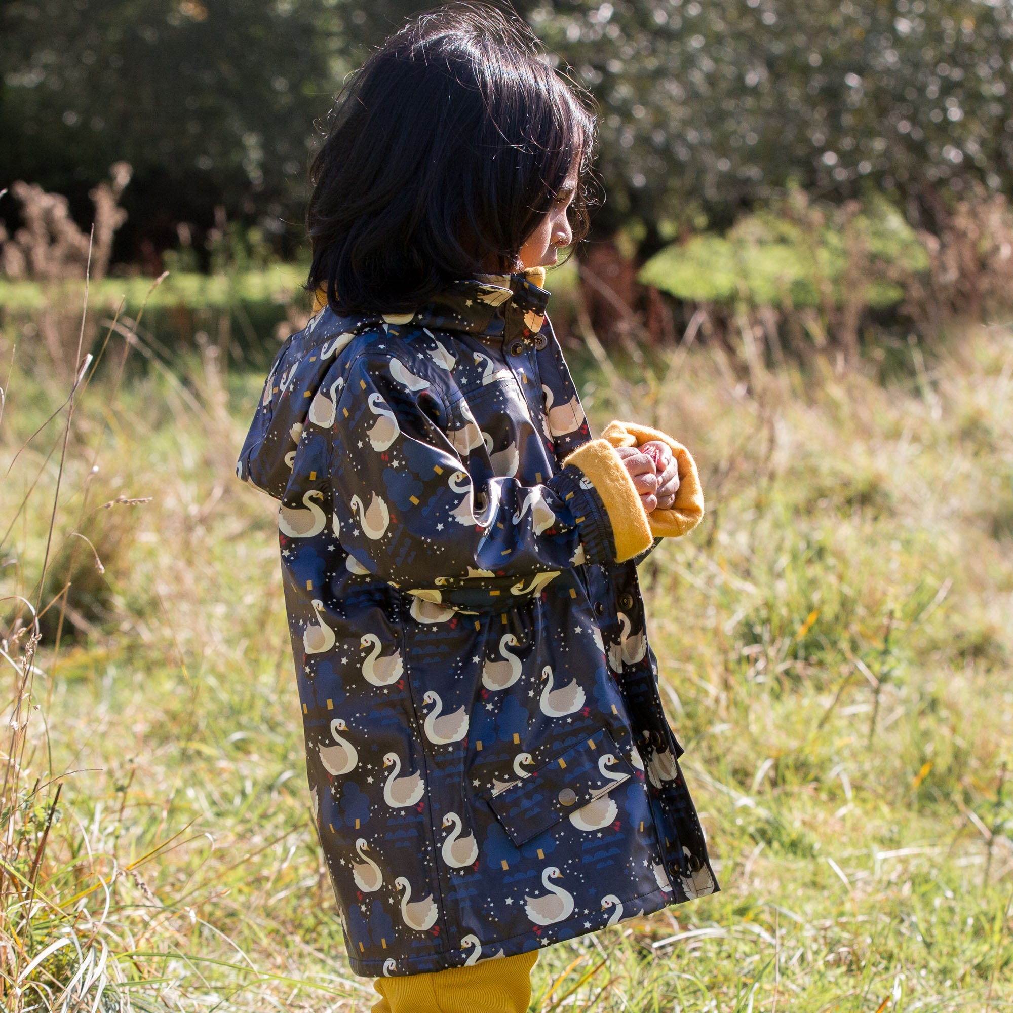 Night Swimming Waterproof Recycled Raincoat