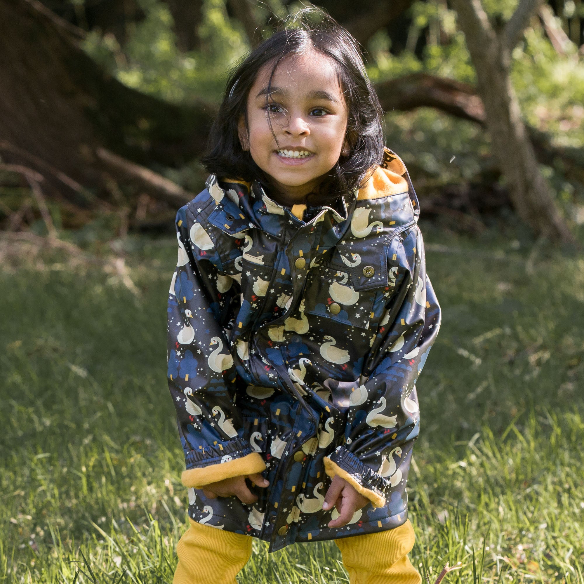 Night Swimming Waterproof Recycled Raincoat
