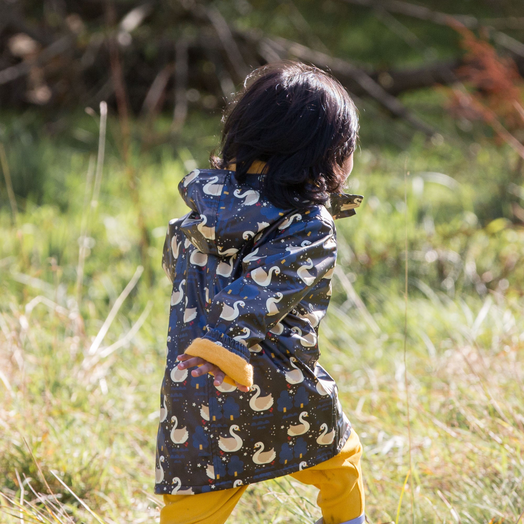 Night Swimming Waterproof Recycled Raincoat