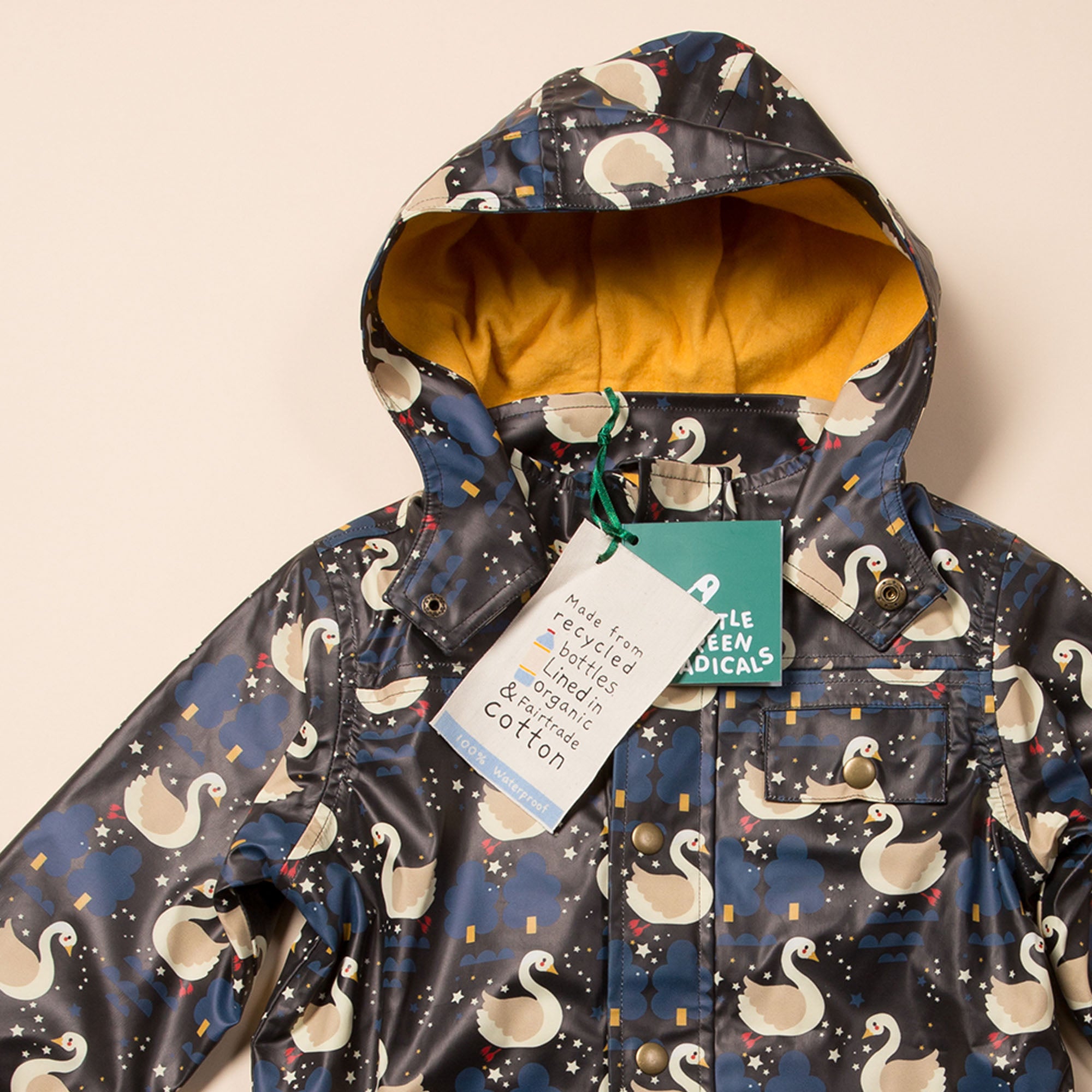 Night Swimming Waterproof Recycled Raincoat