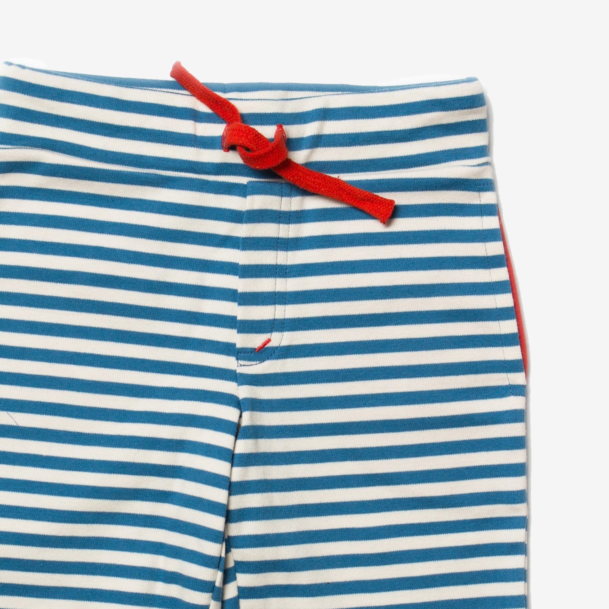 Ocean Blue Stripe Beach Shorts