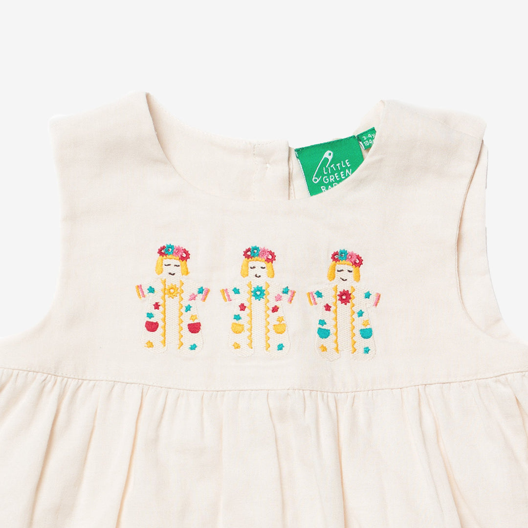 Festival Dancers Embroidered Dress