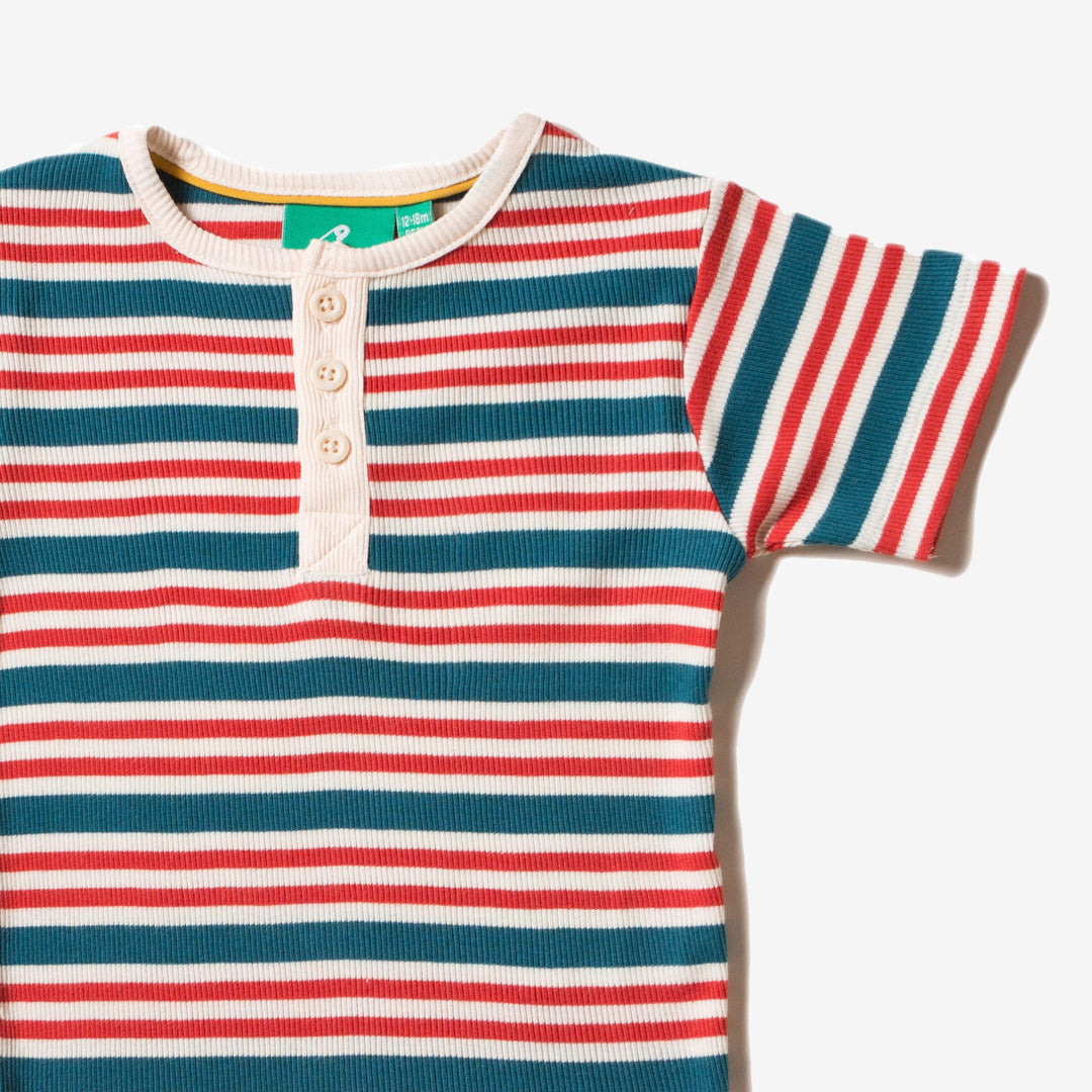 Nautical Rib Short Sleeve Everyday T-Shirt