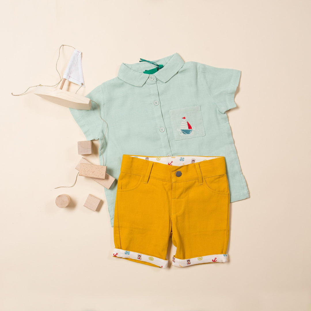 Powder Blue Sail Away Shirt