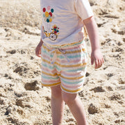 Dusky Pink Down By The Sea Shorts