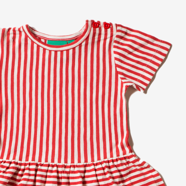 Red Stripes Forever Dress