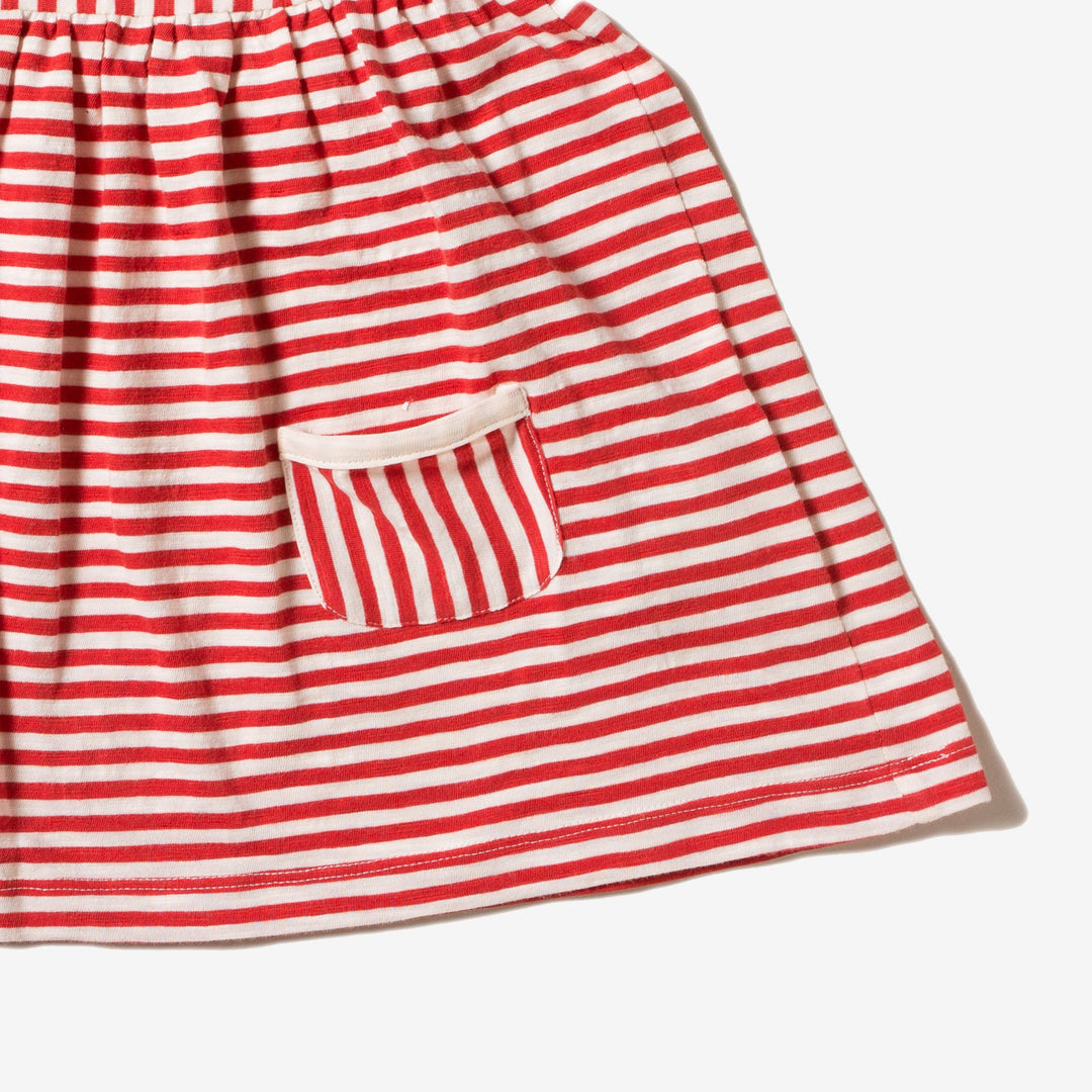 Red Stripes Forever Dress