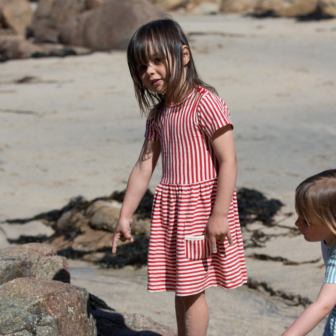 Red Stripes Forever Dress