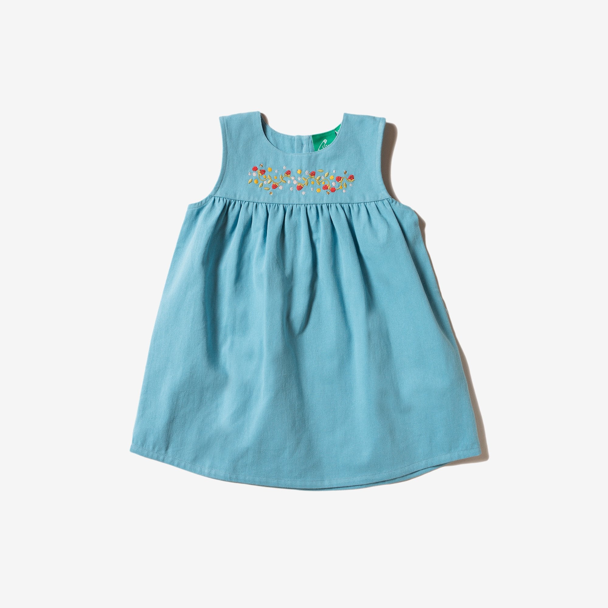 Wild Strawberries Embroidered Dress