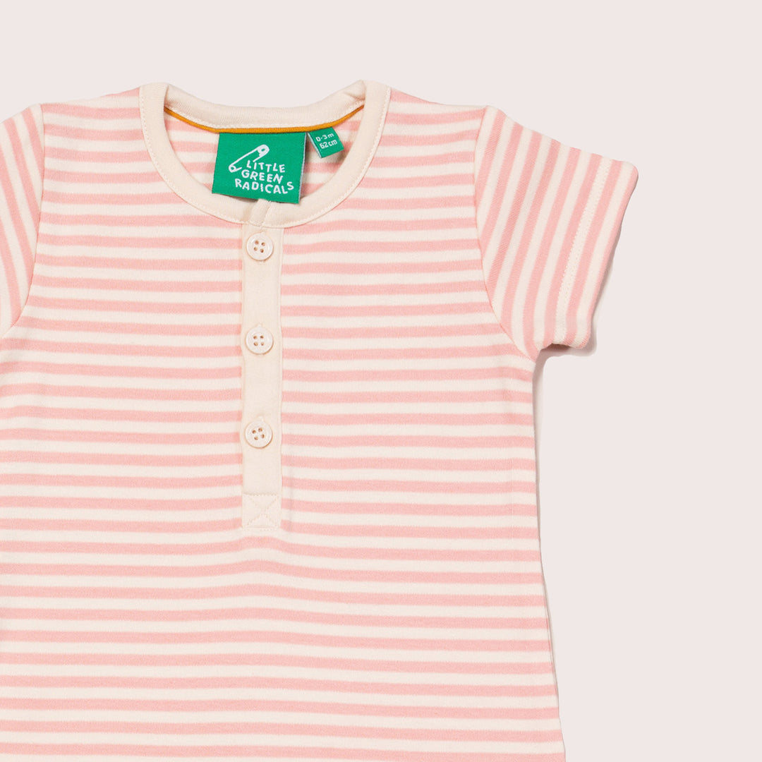 Pink Stripe Shortie