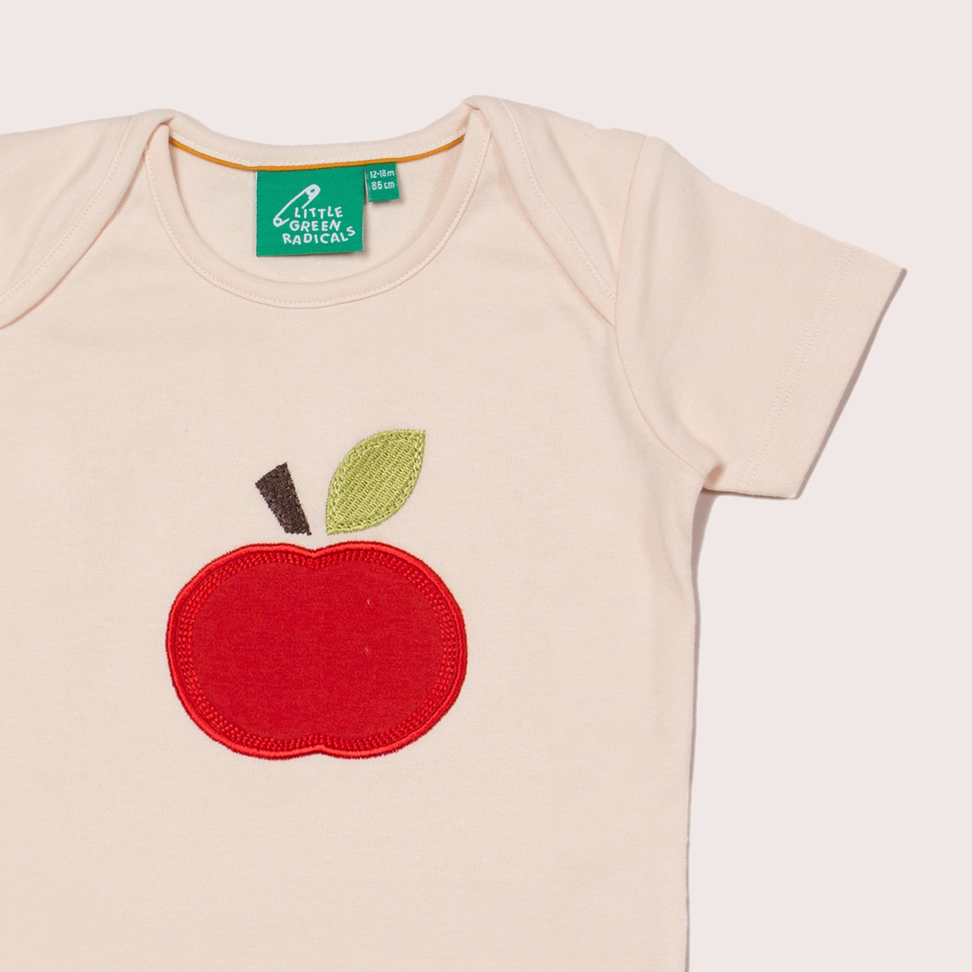 An Apple A Day Applique T-Shirt