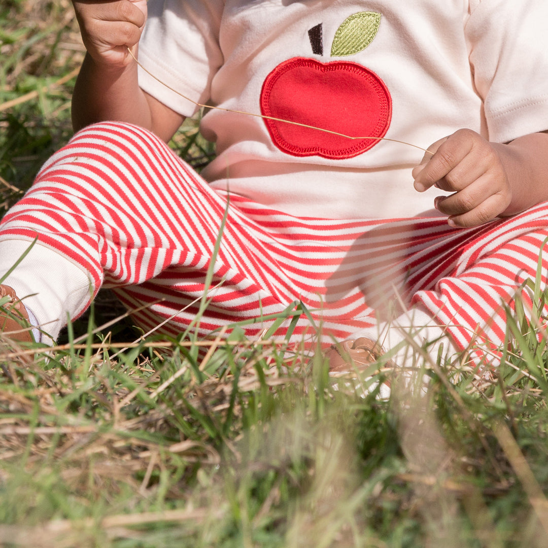 An Apple A Day Applique T-Shirt