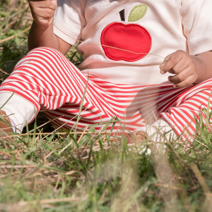 An Apple A Day Applique T-Shirt