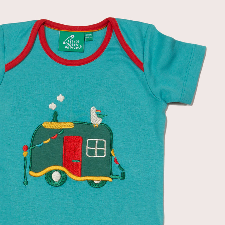 Campervan Adventures Applique T-Shirt