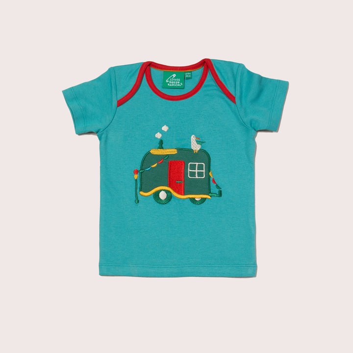 Campervan Adventures Applique T-Shirt