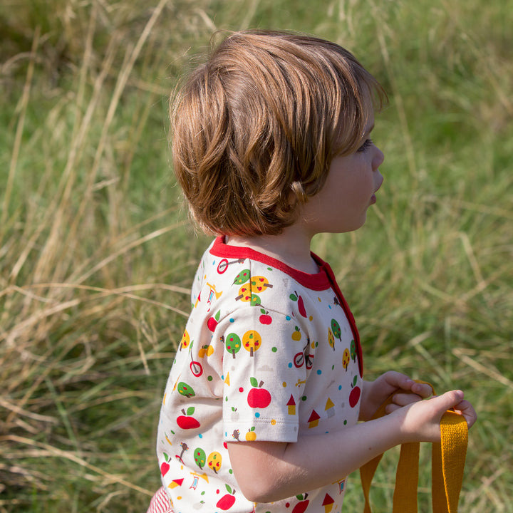 Apple Tree Button Down T-Shirt