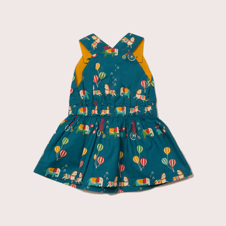 Journey To A Jamboree Pinafore Dress