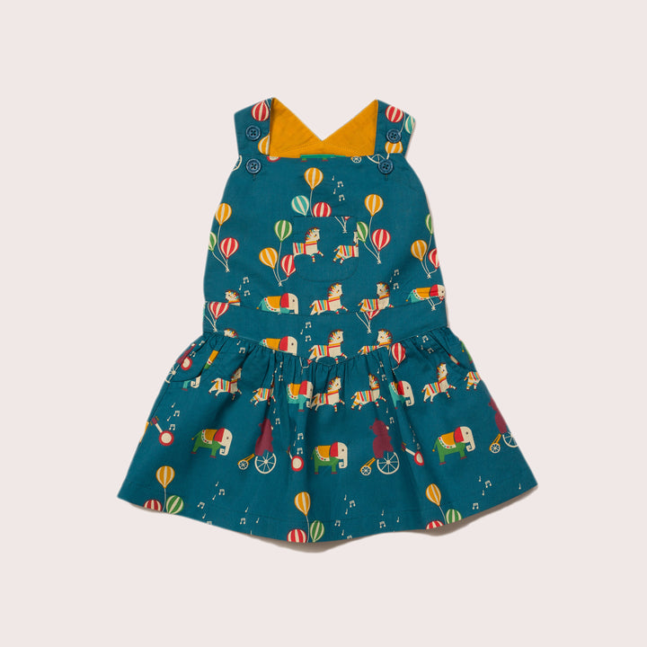 Journey To A Jamboree Pinafore Dress