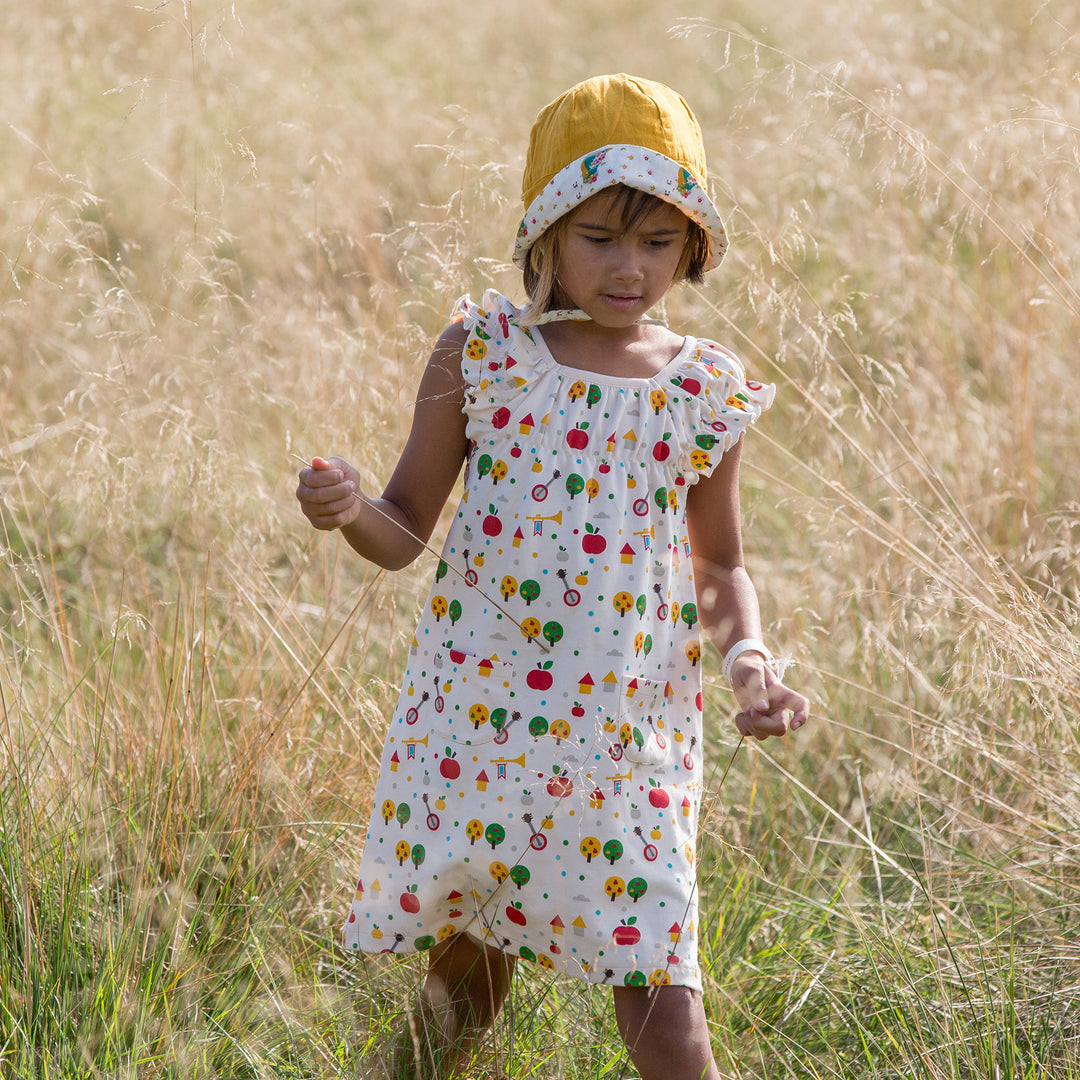 The Birds Did Sing Reversible Sunhat