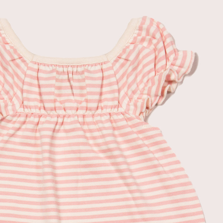 Pink Stripe Playdays Dress