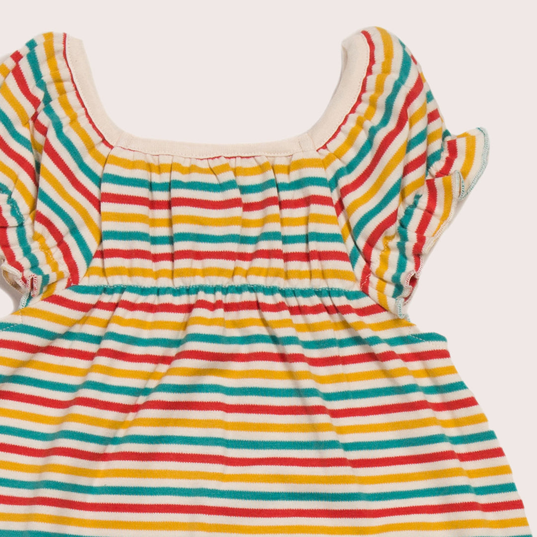 Rainbow Stripe Playdays Dress