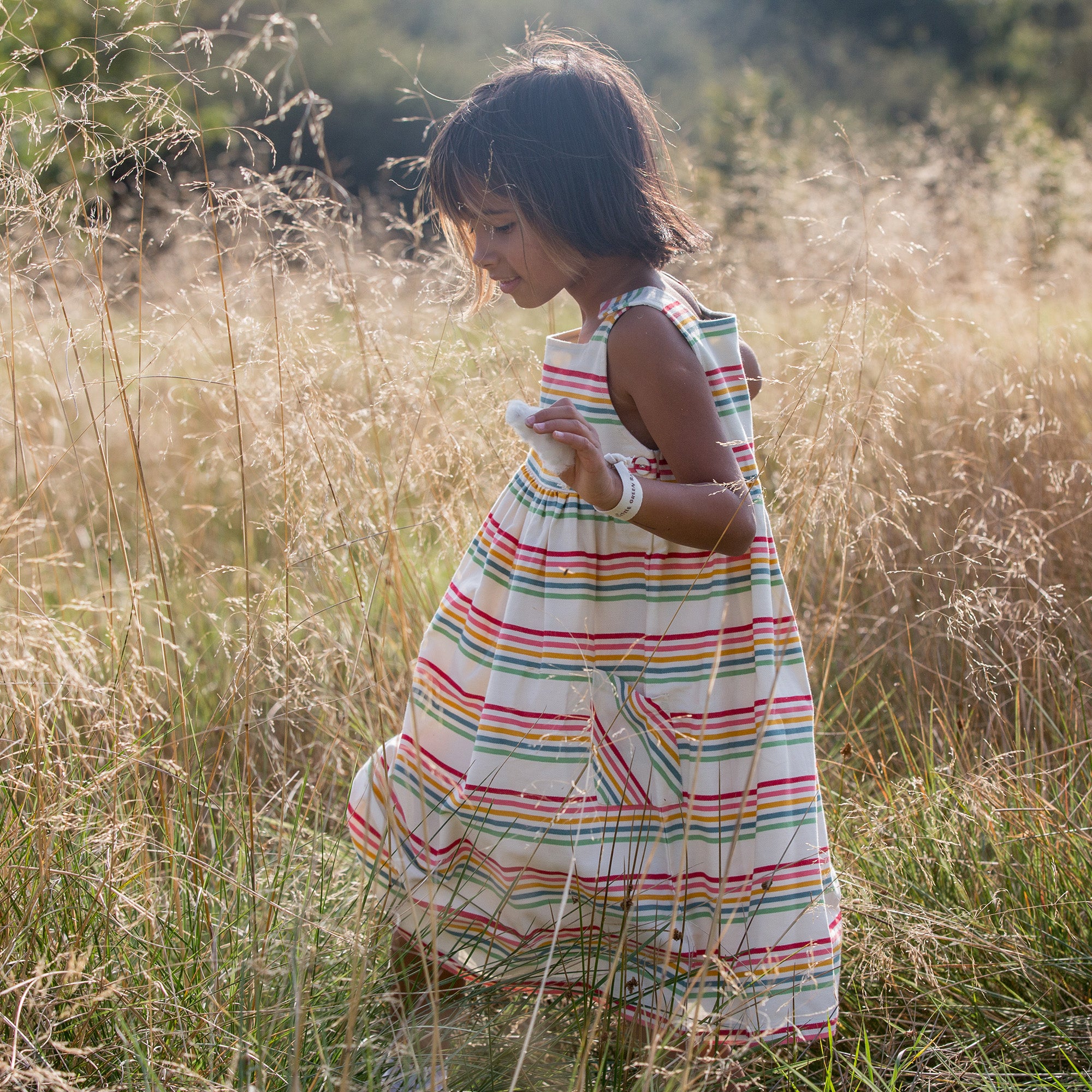 Rainbow Stripe Pinnie