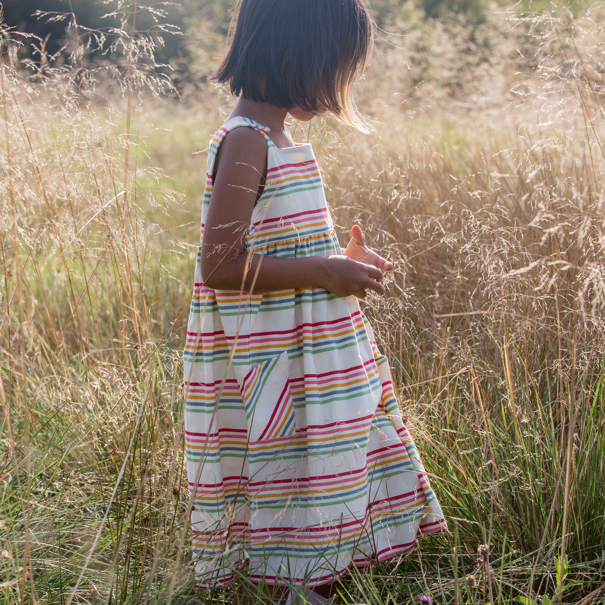 Rainbow Stripe Pinnie