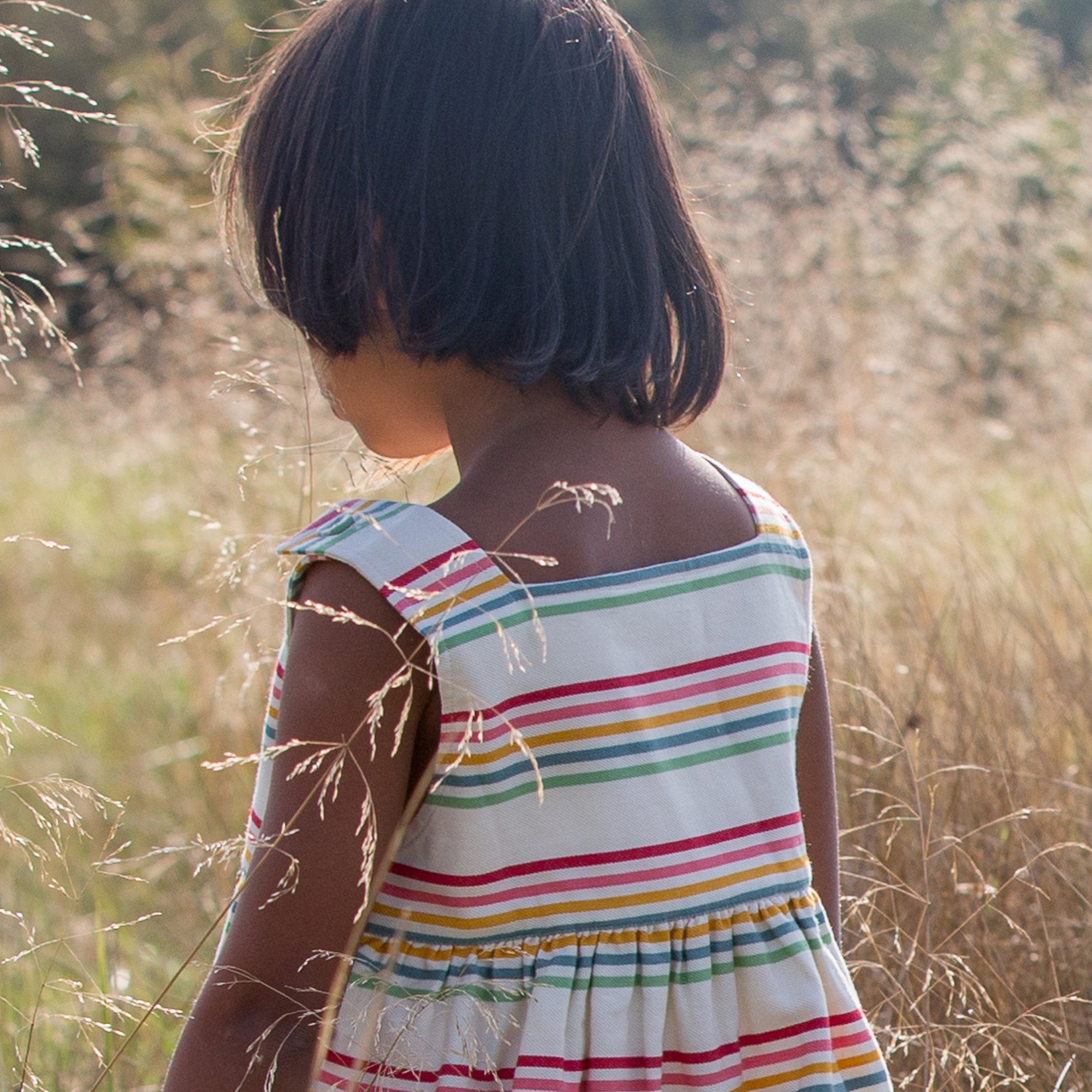 Rainbow Stripe Pinnie