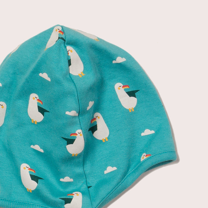 Summer Seagull Baby Cap