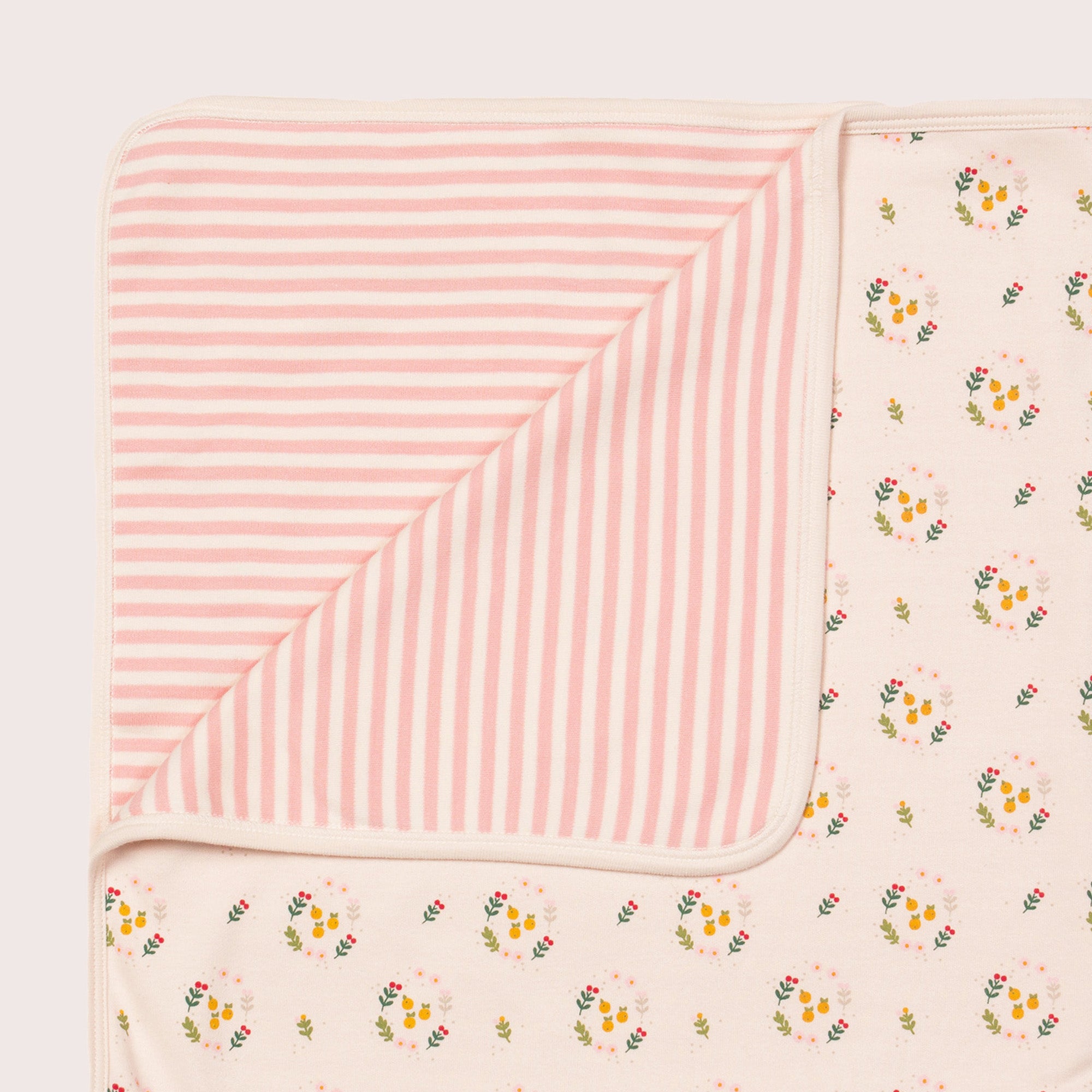 Quince Flowers Baby Blanket