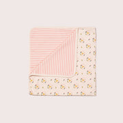 Quince Flowers Baby Blanket