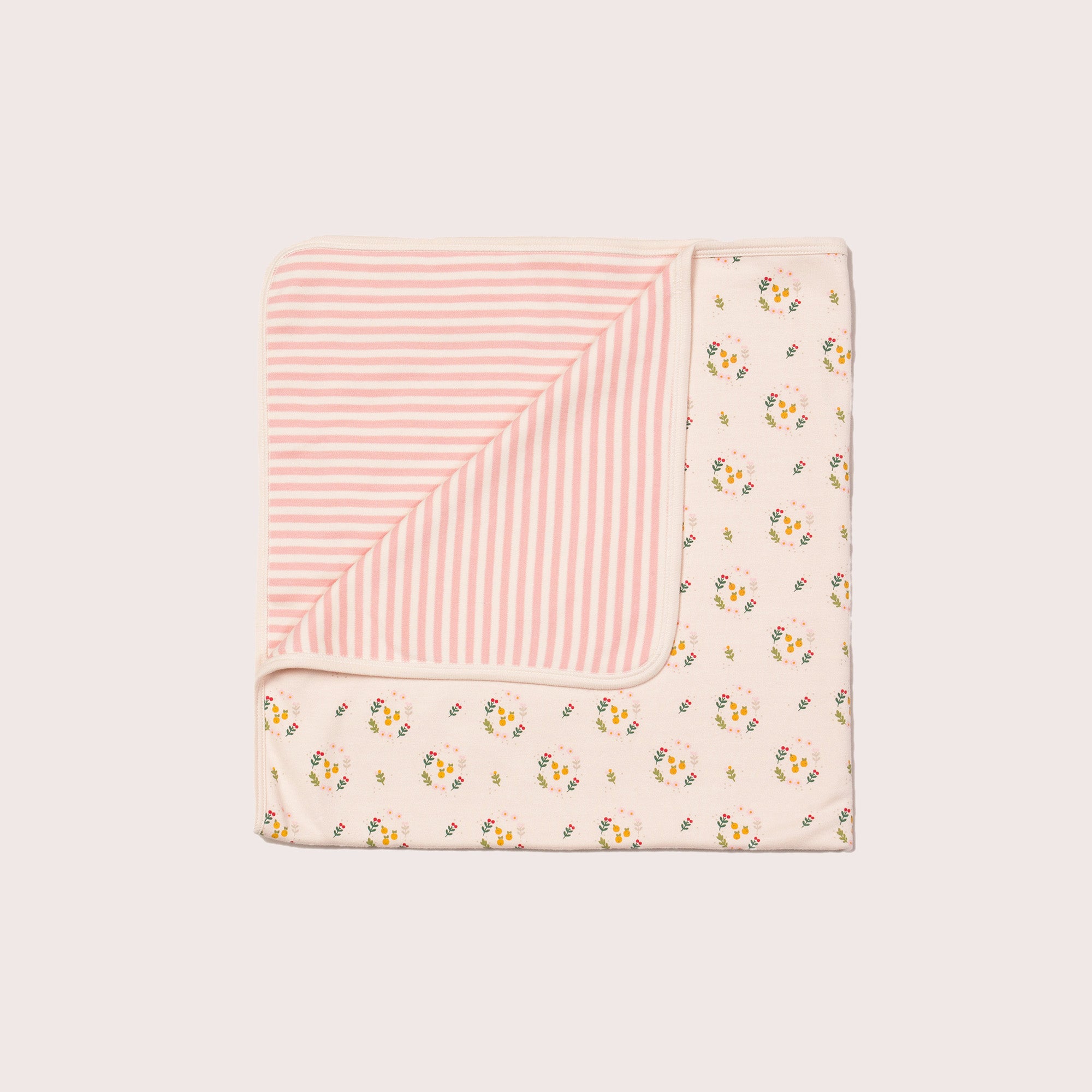 Quince Flowers Baby Blanket