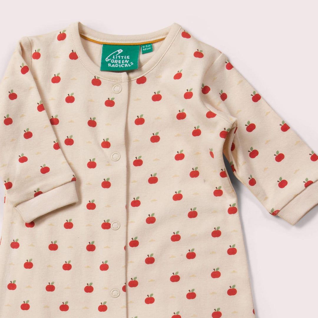 Apple Of My Eye Organic Babygrow