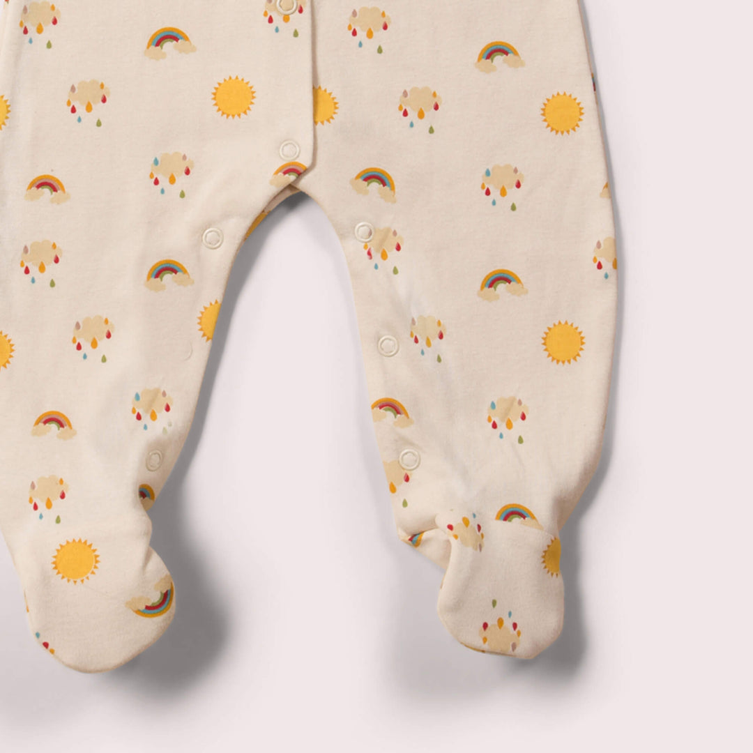 Sunshine and Rainbows Organic Babygrow