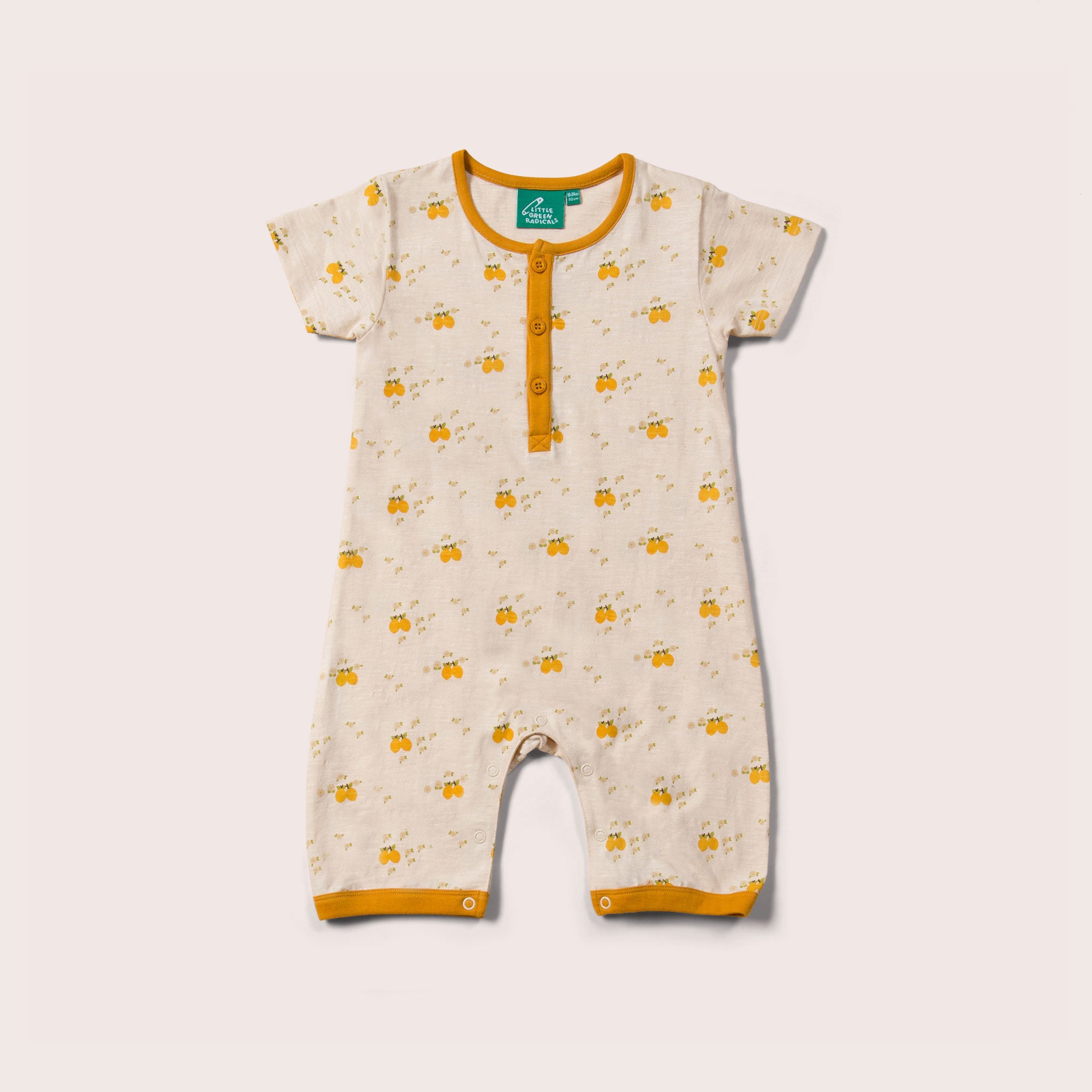 Lemon Grove Organic Shortie Romper