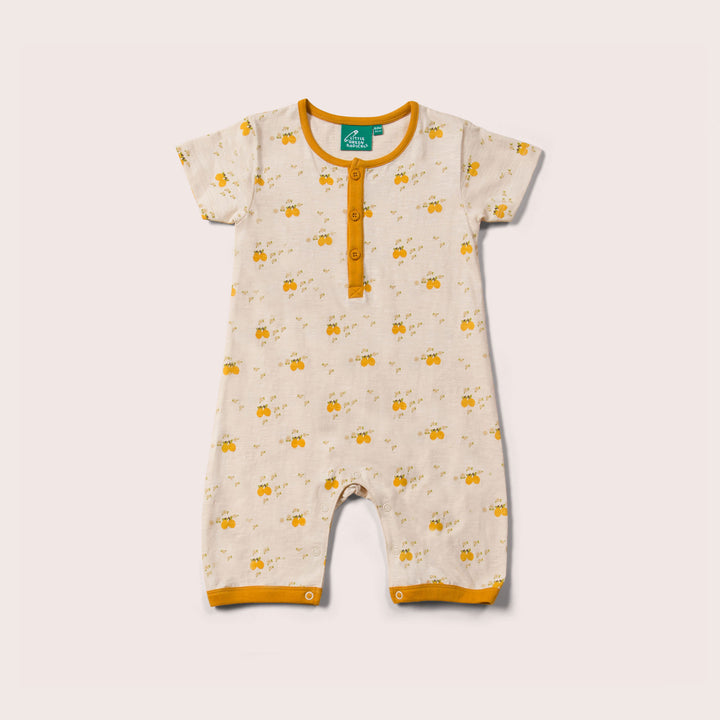 Lemon Grove Organic Shortie Romper