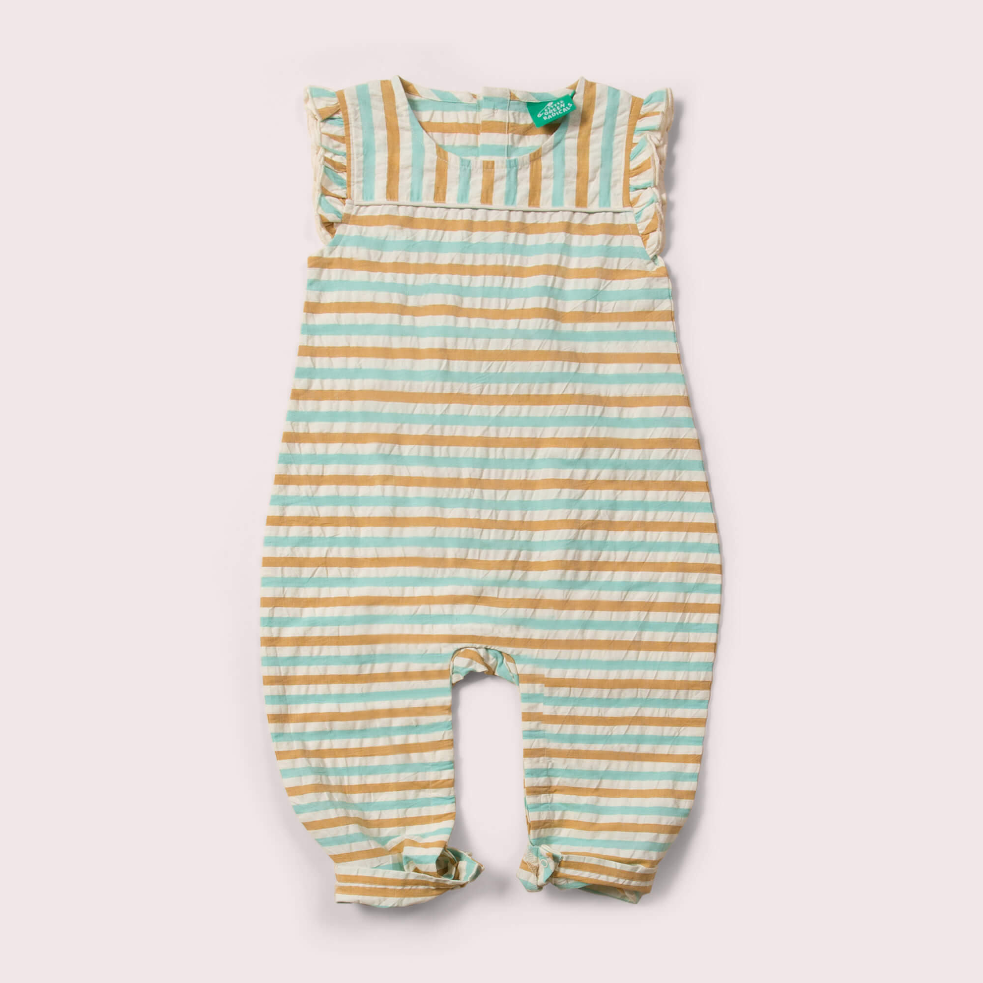 Sunrise Striped Organic Summer Romper