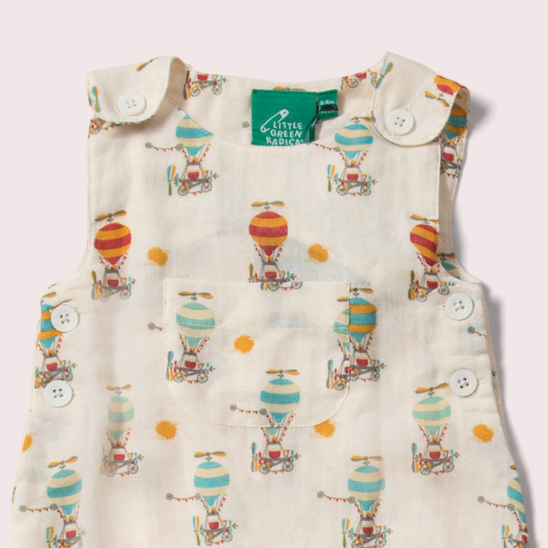 Take To The Skies Pocket Adventure Dungarees