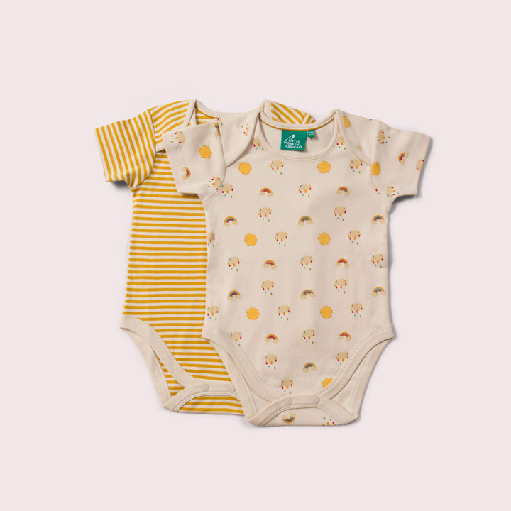 Sunshine and Rainbows bibs