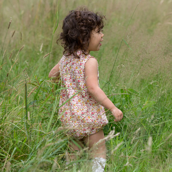 Ladybird Days Organic Sleeveless Baby Bubble Body